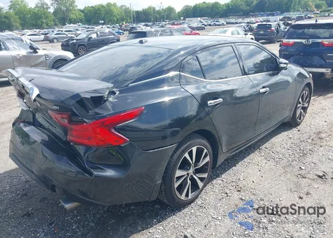2018 Nissan Maxima 3.5 Sv z USA, uszkodzony, nr VIN 1N4AA6AP8JC364995